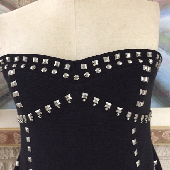 Dots Studded BodyCon Dress - Picture 7 of 13